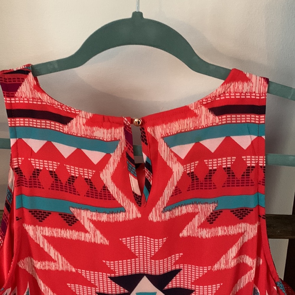 Dress with Aztec pattern - Picture 4 of 4